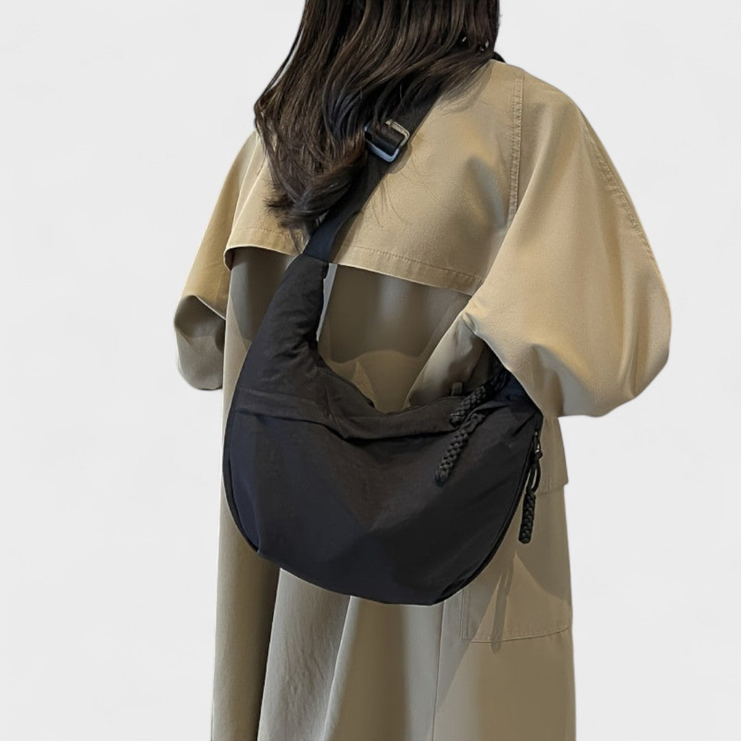 Ema™ - Elegant Nylon Shoulder Bag