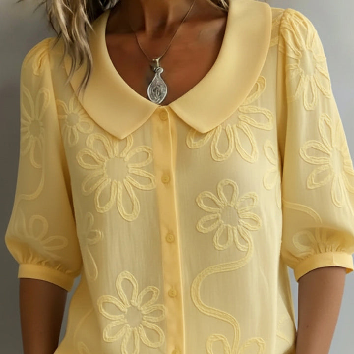 Aurélie™ | Lightweight blouse with floral pattern