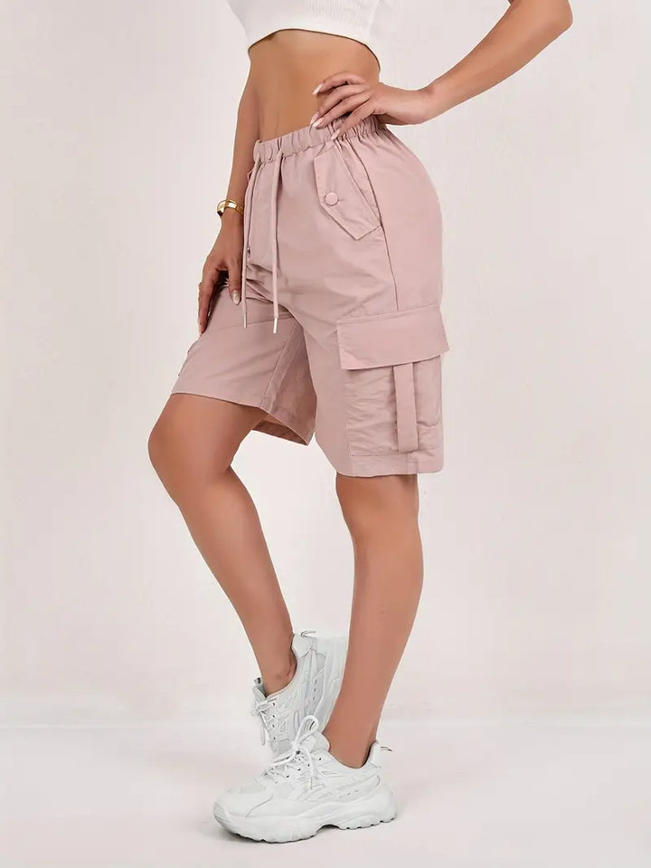 Lightweight Quick-Dry Cargo Shorts Daisy