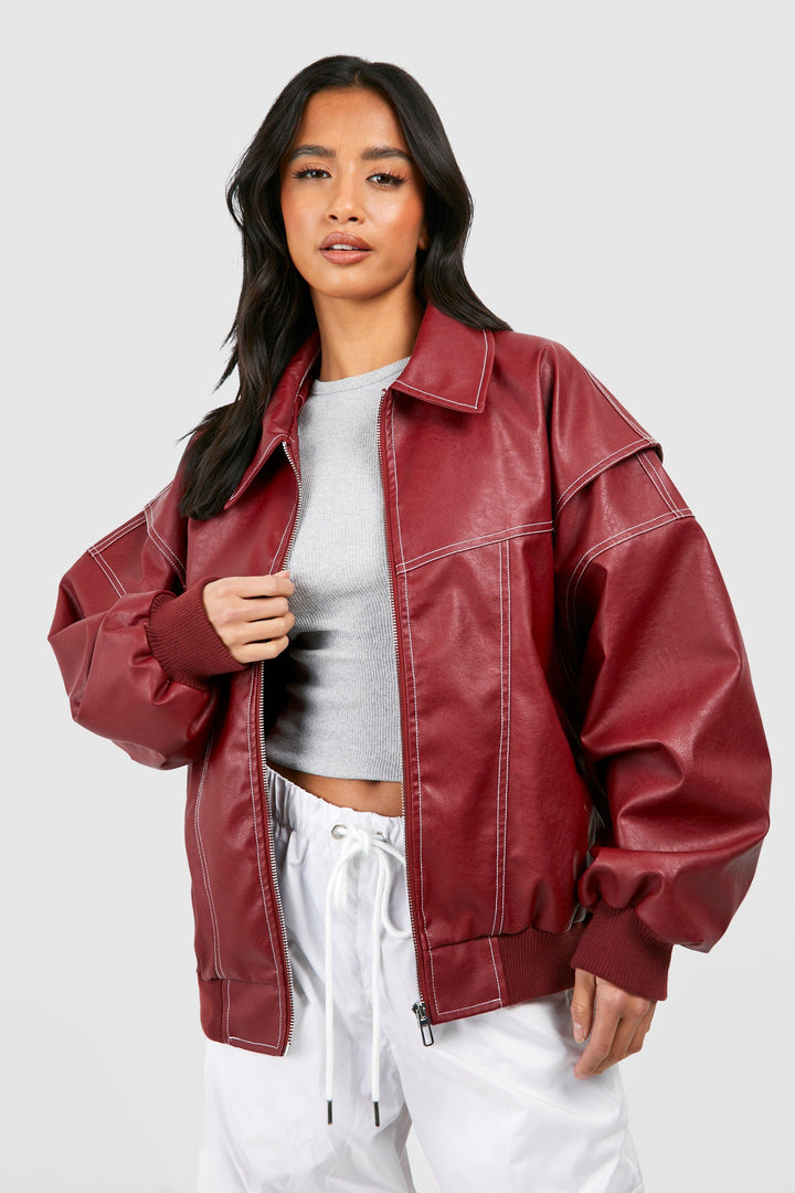 OVERSIZED BOMBER JACKET