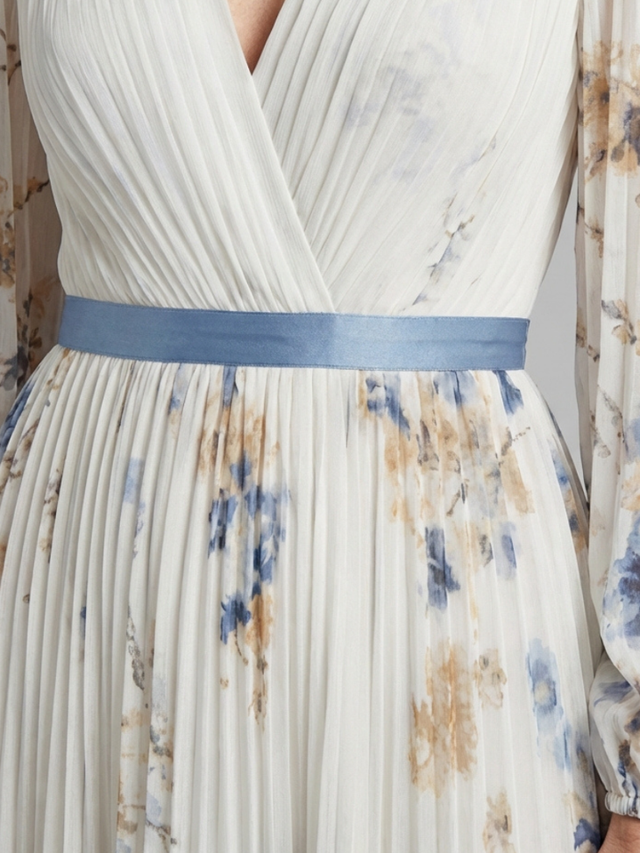Long Sleeve Floral Maxi Dress Lavinia