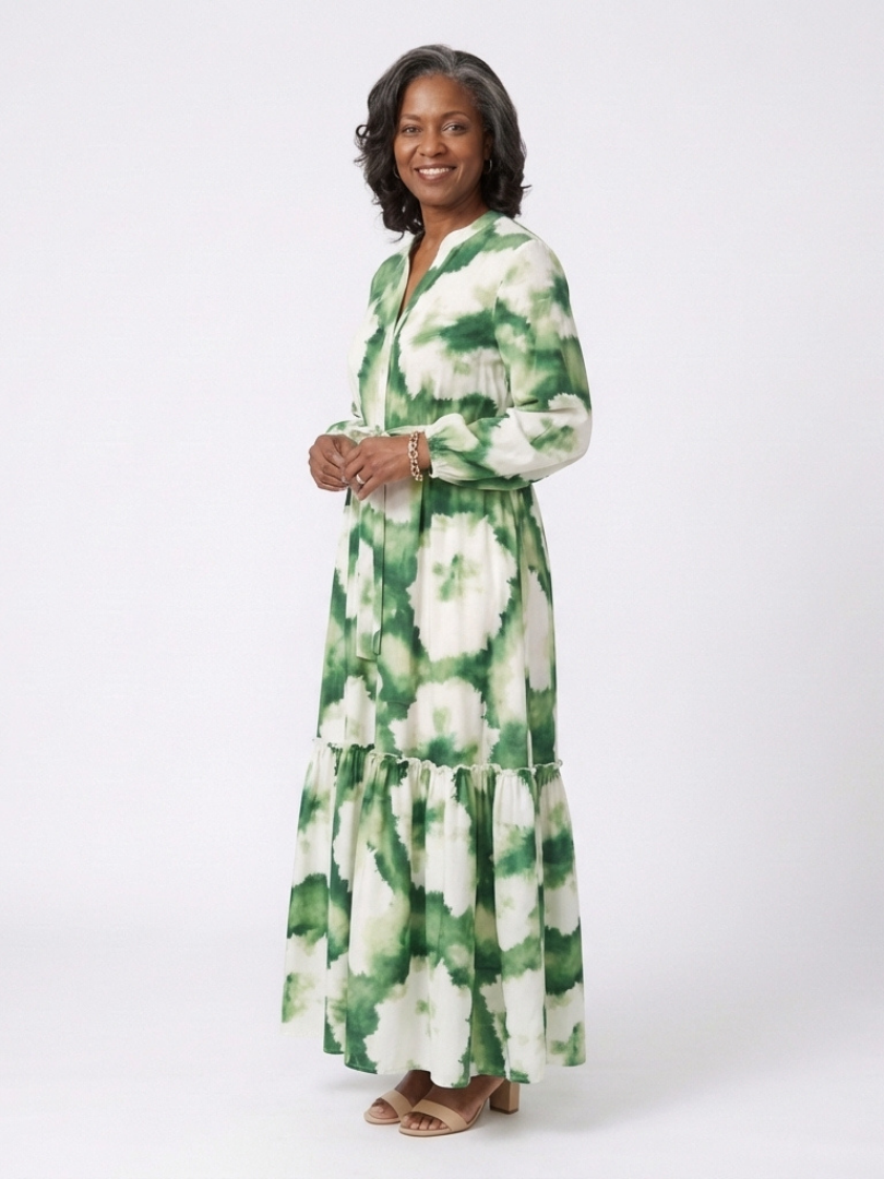 Long Sleeve Maxi Dress Sabine