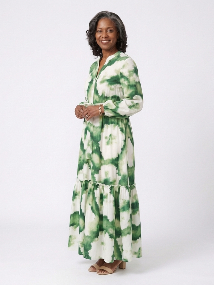 Long Sleeve Maxi Dress Sabine