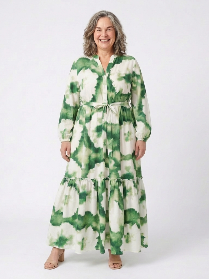 Long Sleeve Maxi Dress Sabine