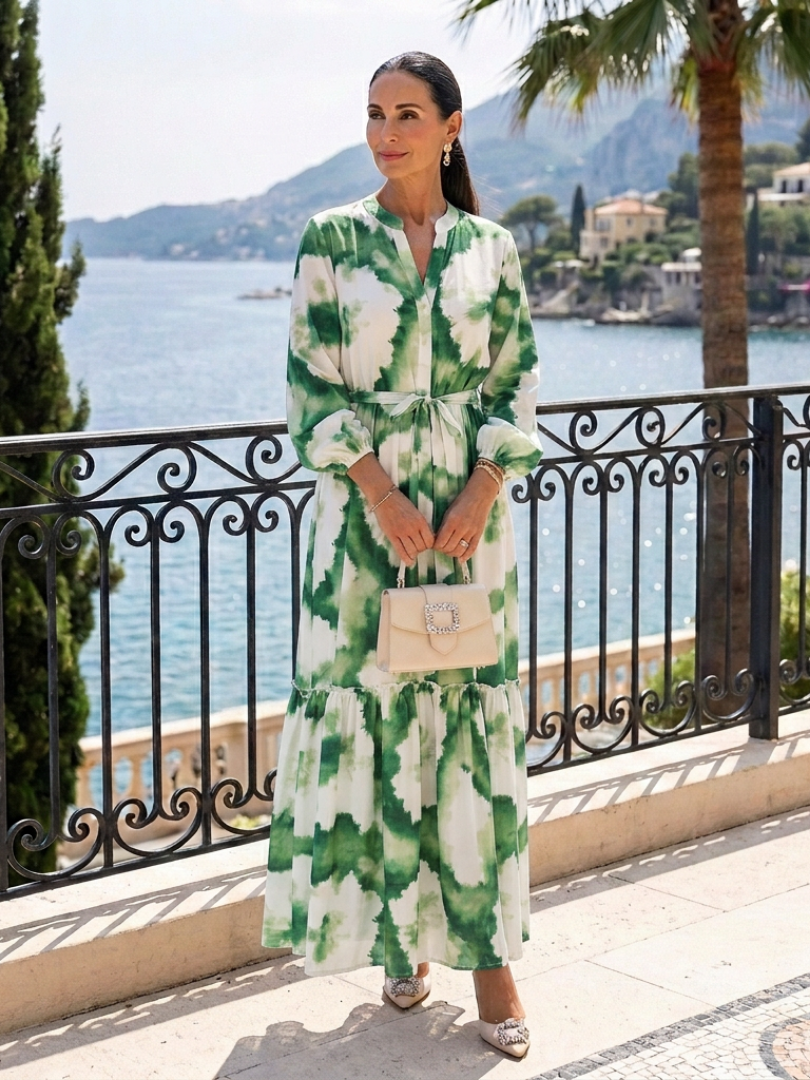 Long Sleeve Maxi Dress Sabine