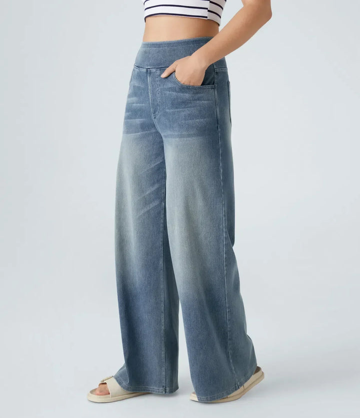Eva | High-Waisted Stretch Pants with Comfortable Fit