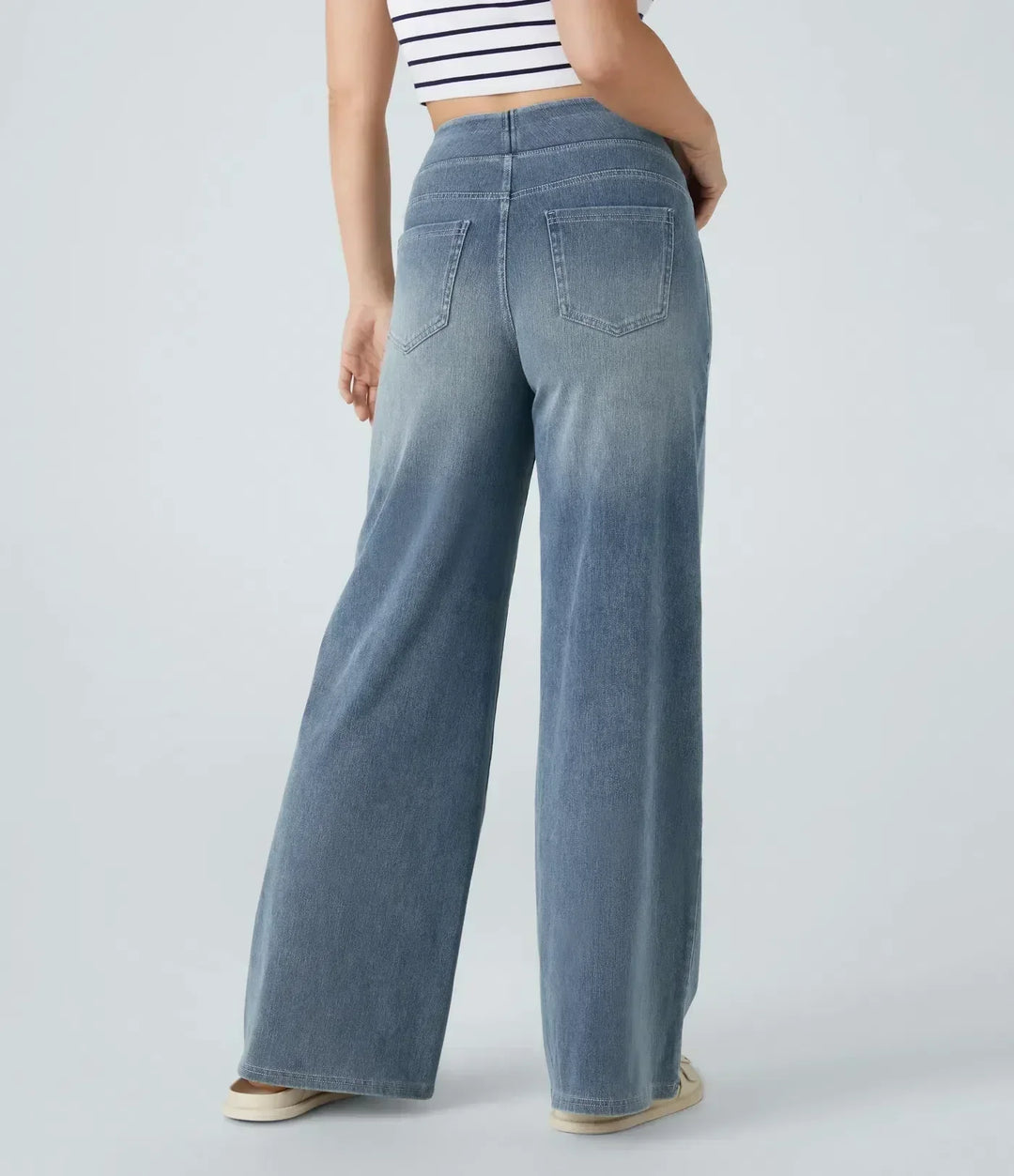 Eva | High-Waisted Stretch Pants with Comfortable Fit