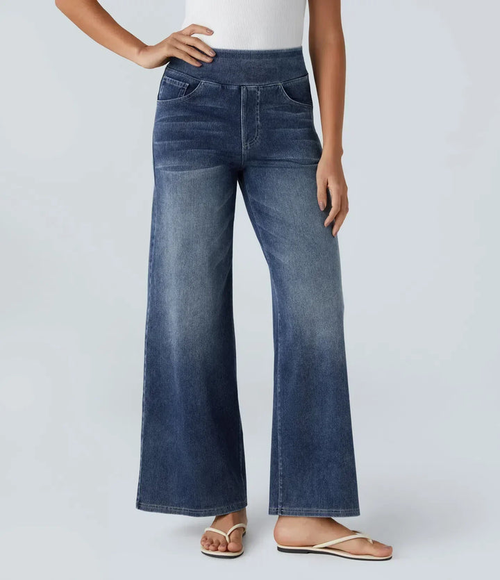 Eva | High-Waisted Stretch Pants with Comfortable Fit