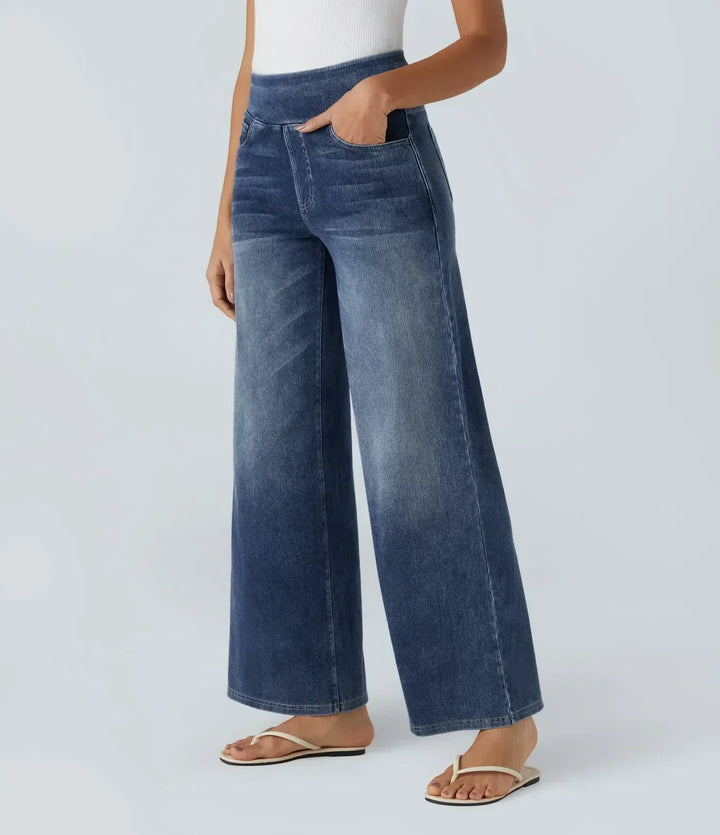 Eva | High-Waisted Stretch Pants with Comfortable Fit