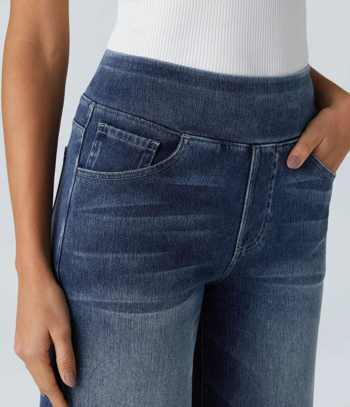 Eva | High-Waisted Stretch Pants with Comfortable Fit