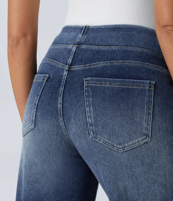 Eva | High-Waisted Stretch Pants with Comfortable Fit