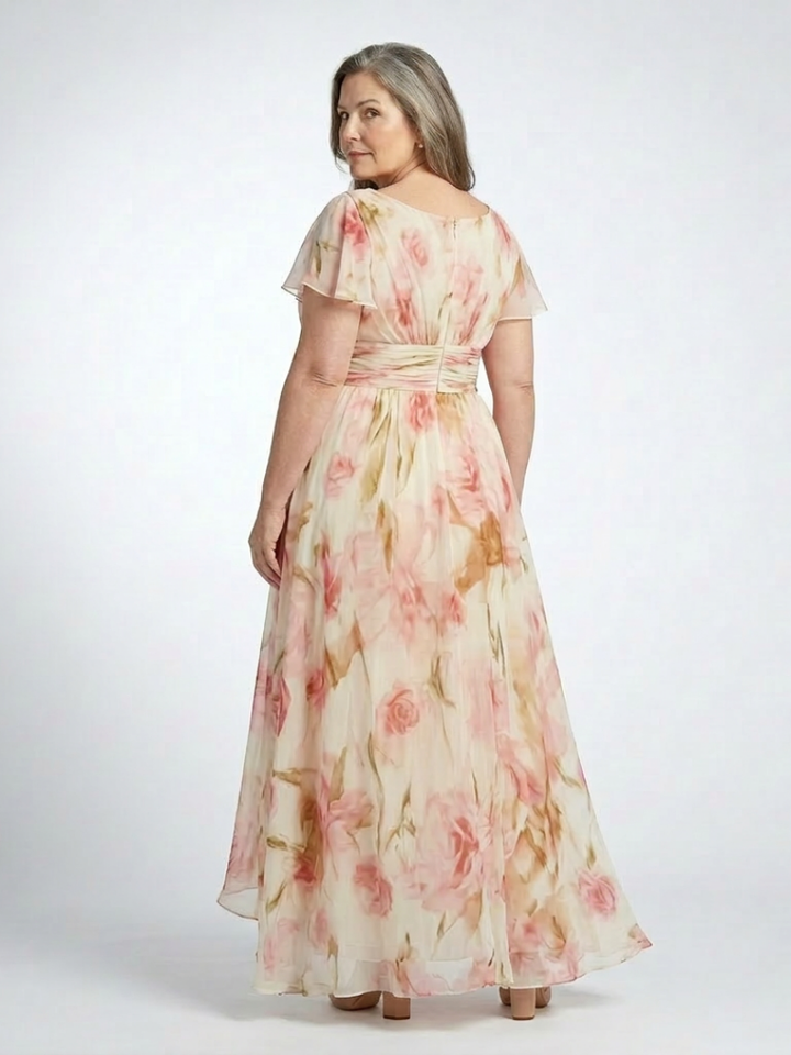 Elara Floral Maxi Dress