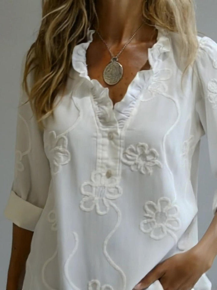 Lili™ - Blouse with Embroidered Details