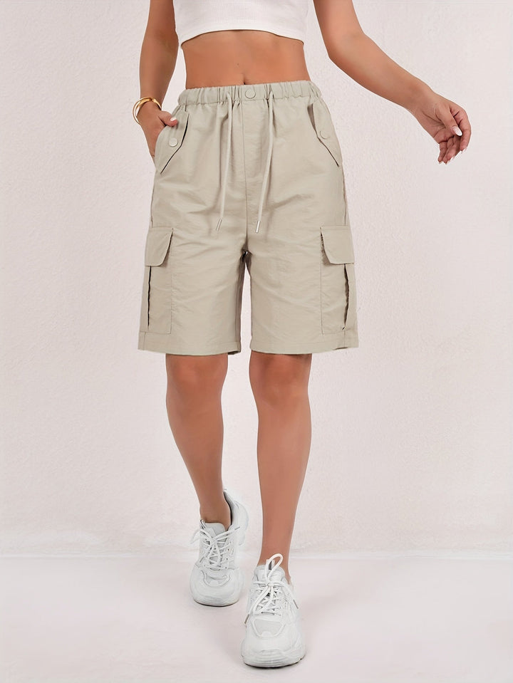 Lightweight Quick-Dry Cargo Shorts Daisy