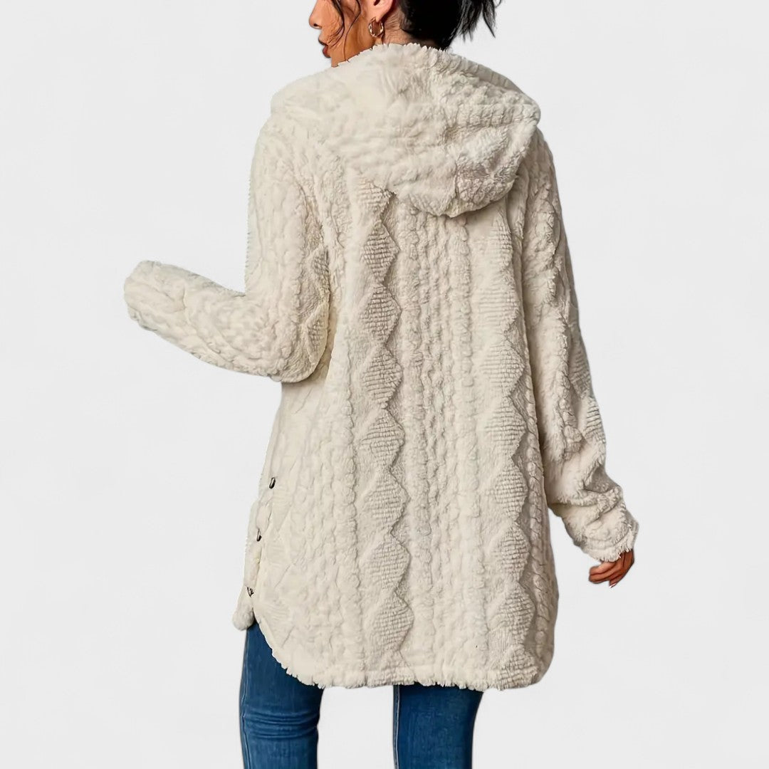 Cristina - Soft Hoodie Coat