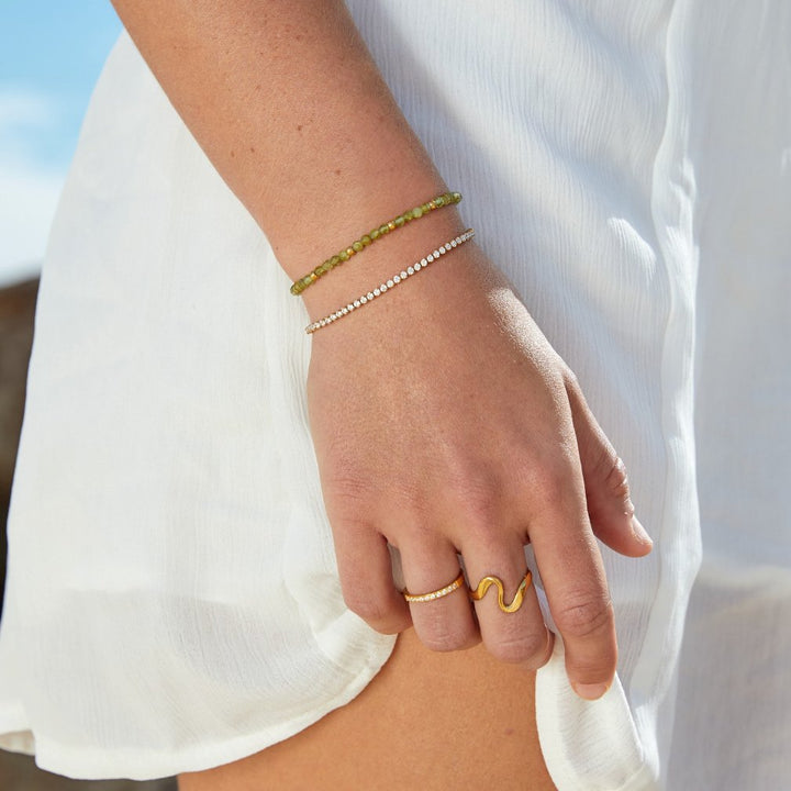 WAVE GOLD RING