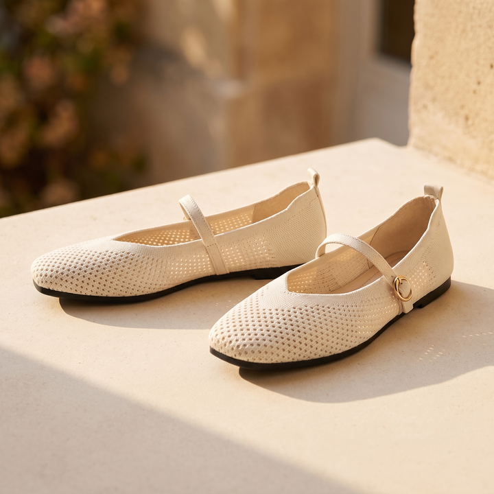 ÉLYNA | Elegant Mary Jane Ballerinas