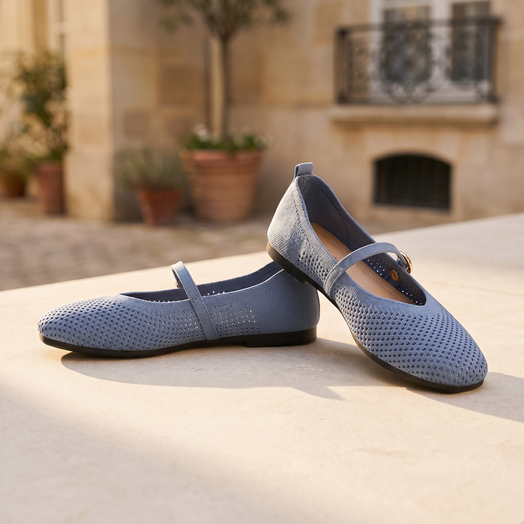 ÉLYNA | Elegant Mary Jane Ballerinas