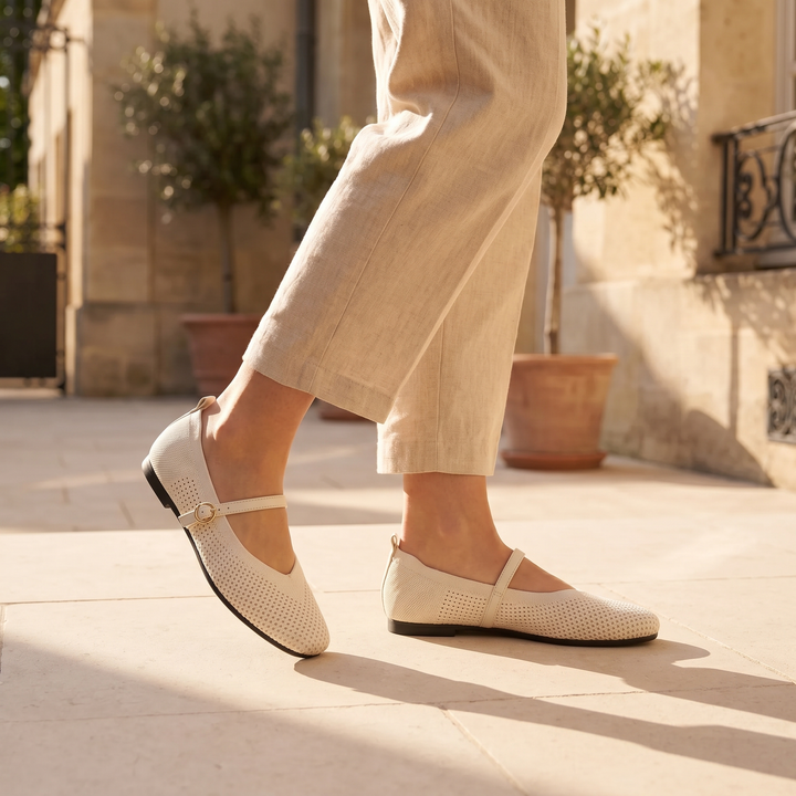 ÉLYNA | Elegant Mary Jane Ballerinas
