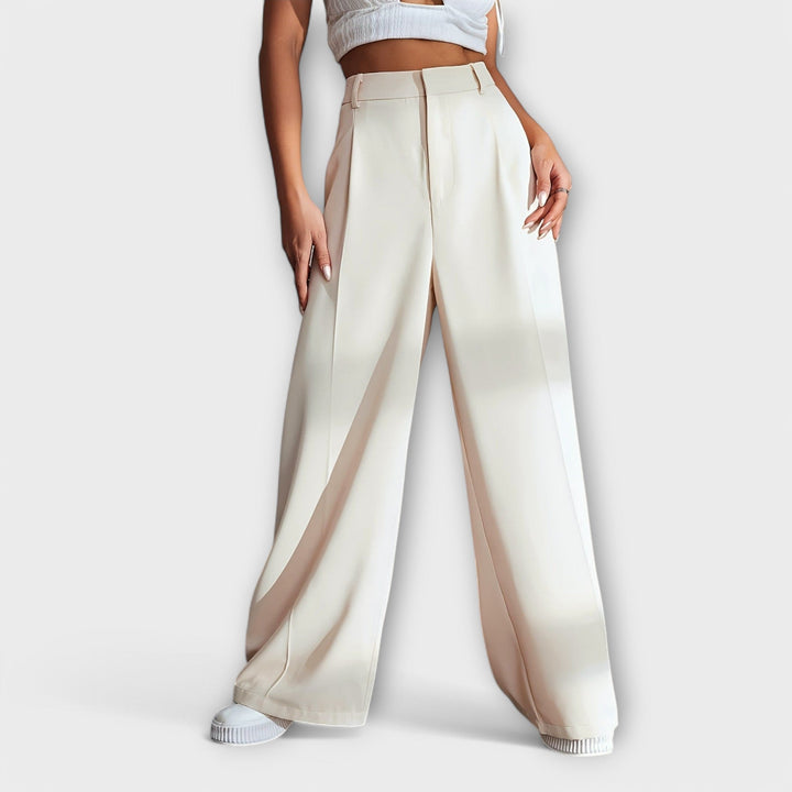 Iara - High-Waisted Wide-Leg Pants