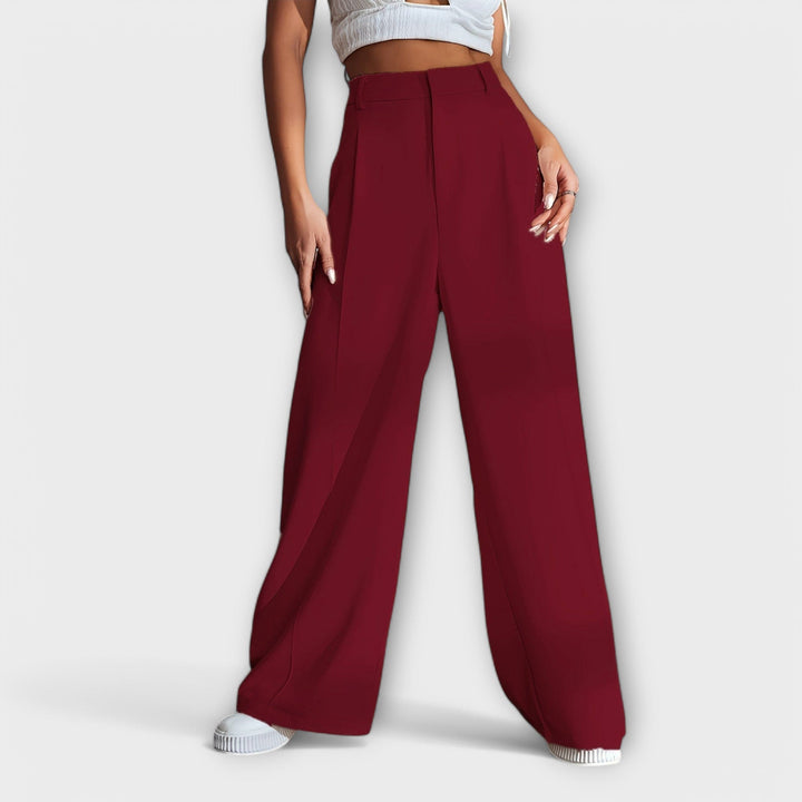 Iara - High-Waisted Wide-Leg Pants