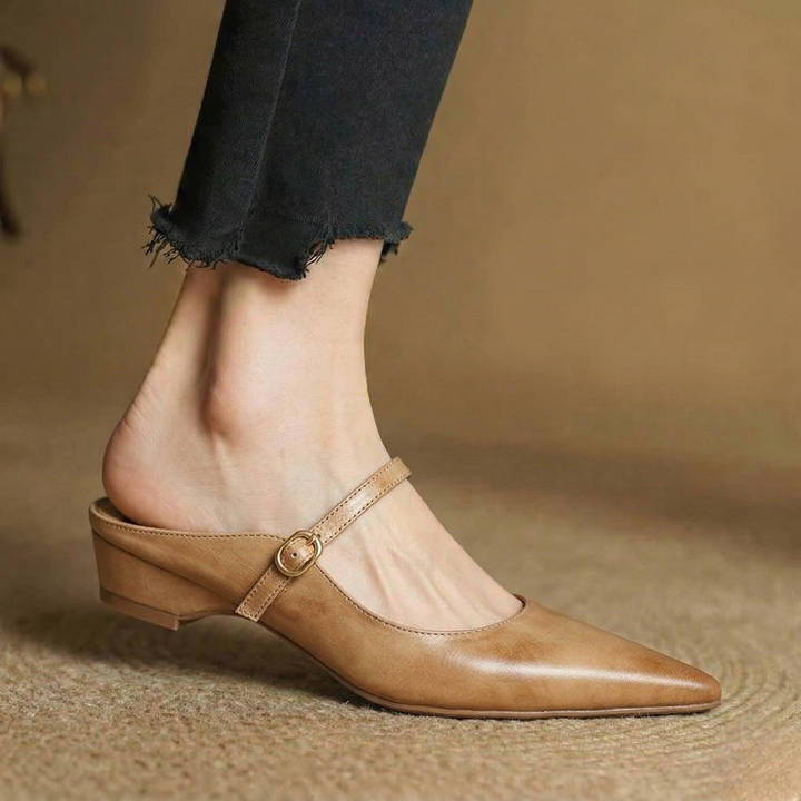 Neok | Leather Mules