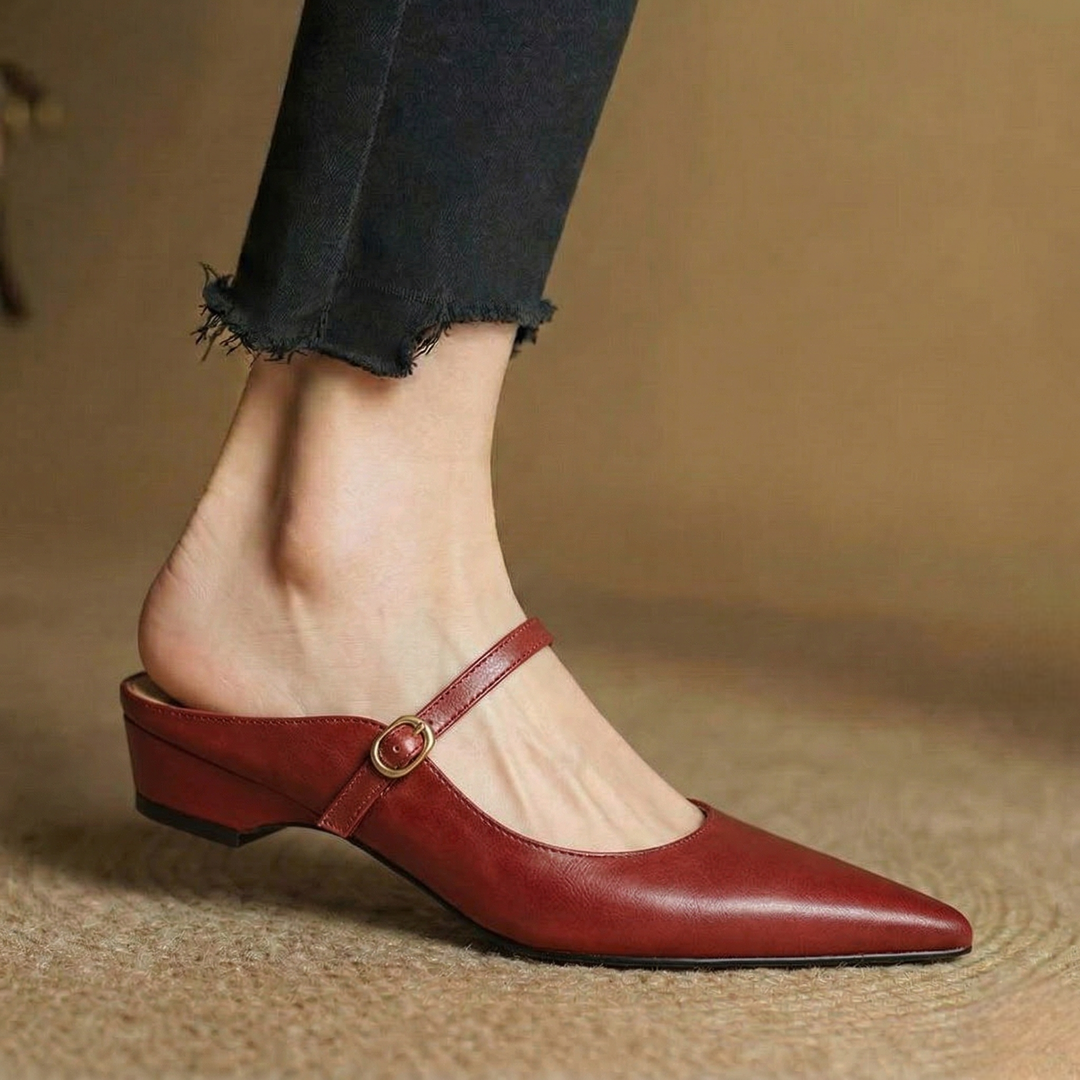Neok | Leather Mules