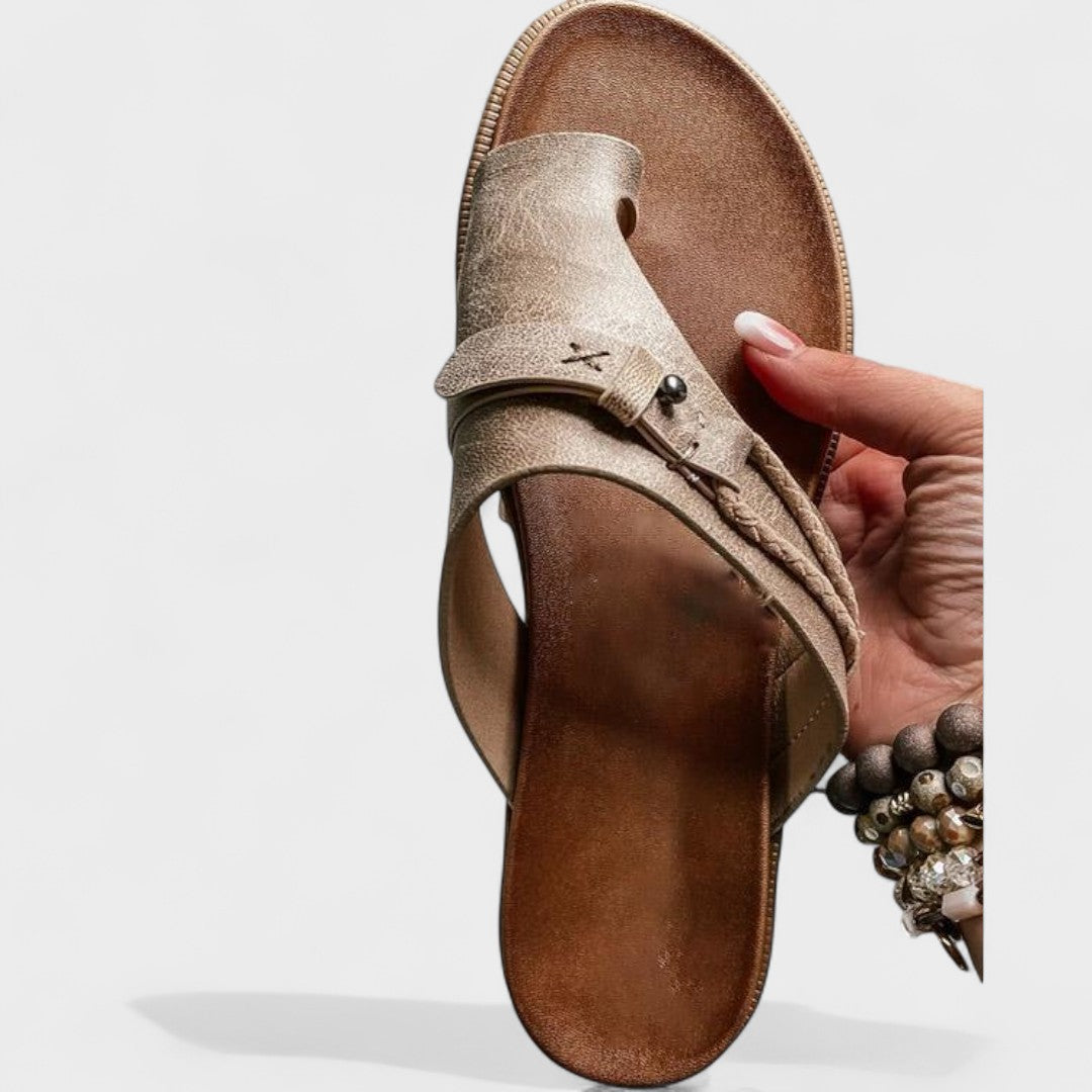 Isadora - Natural Orthopedic Sandals: Comfort and Support for All Day