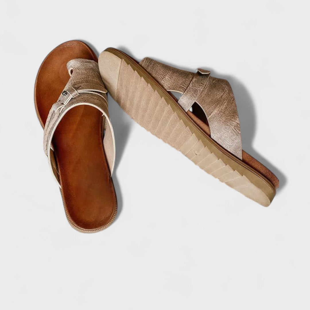 Isadora - Natural Orthopedic Sandals: Comfort and Support for All Day