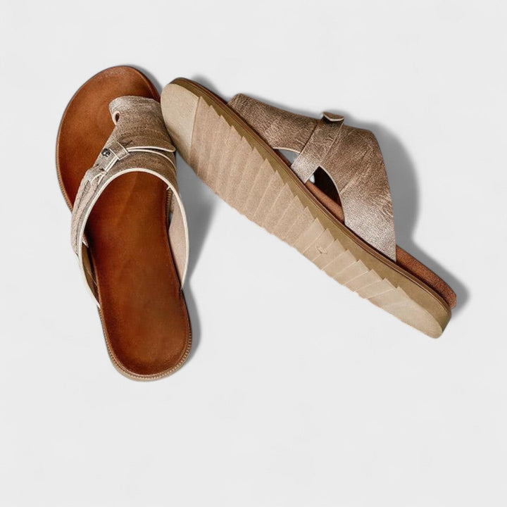 Isadora - Natural Orthopedic Sandals: Comfort and Support for All Day