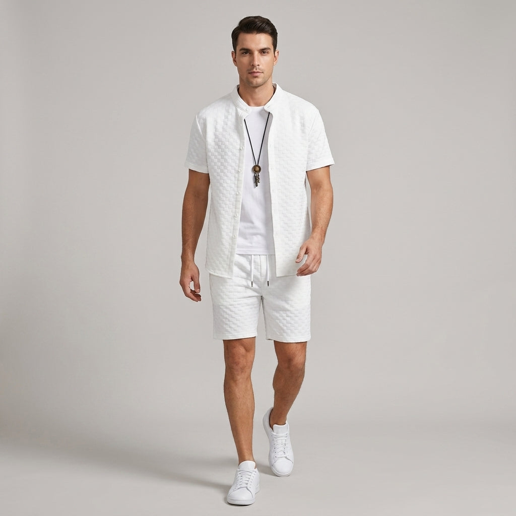 Finn Textured Matching Set