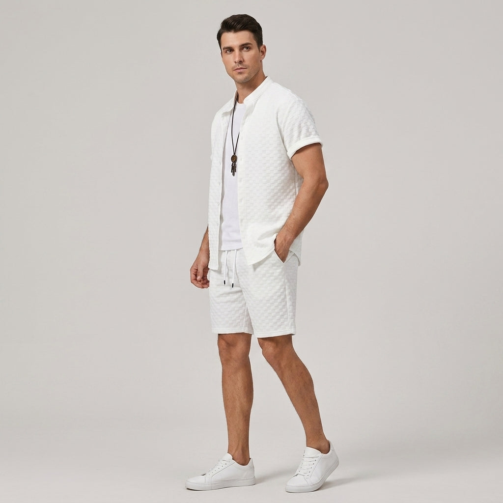 Finn Textured Matching Set