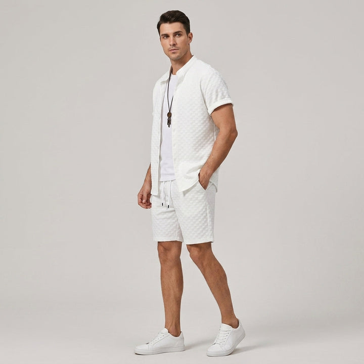 Finn Textured Matching Set