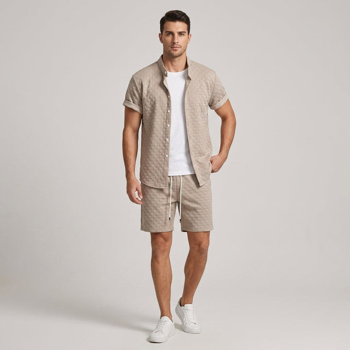 Finn Textured Matching Set