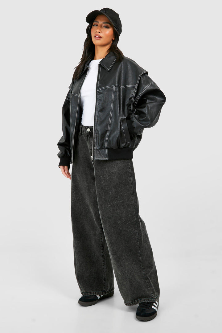 OVERSIZED BOMBER JACKET