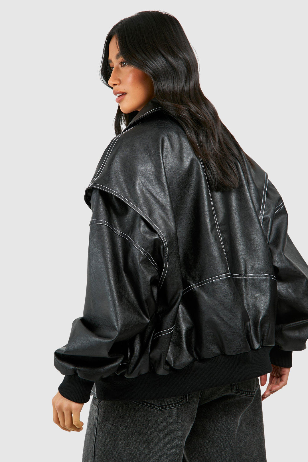 OVERSIZED BOMBER JACKET
