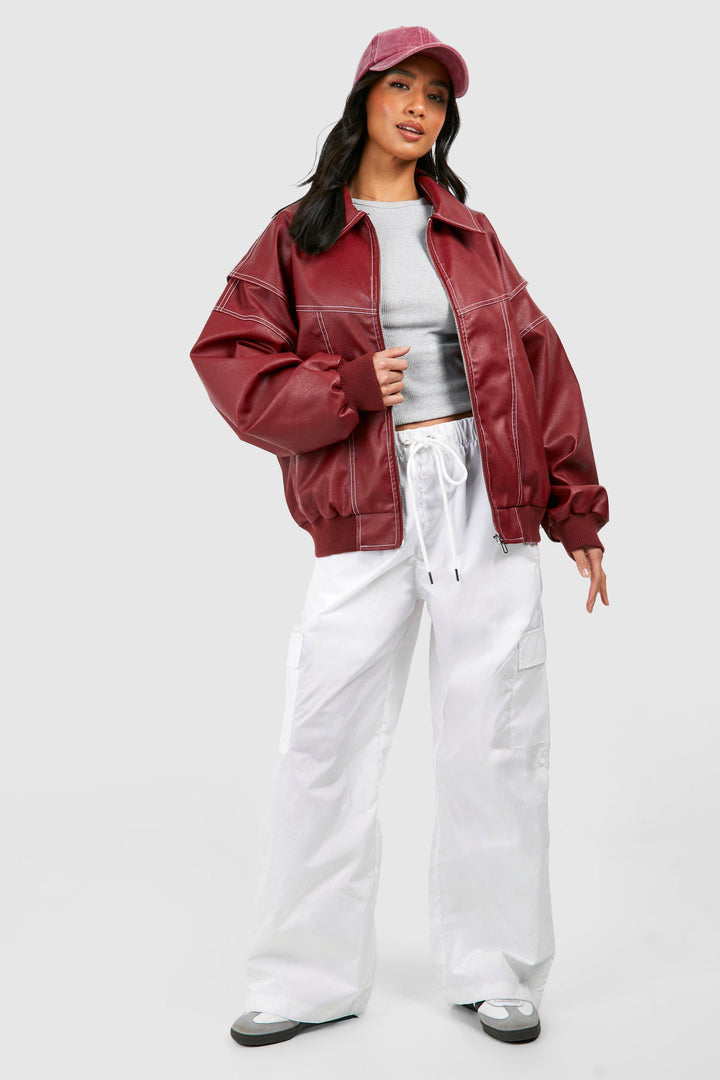 OVERSIZED BOMBER JACKET