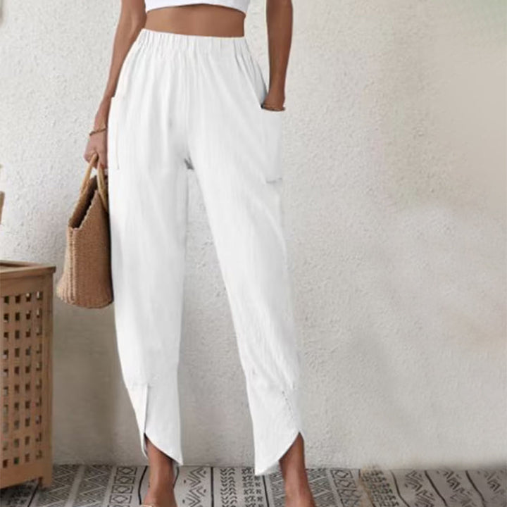 Essari - Pants with Frayed Hem