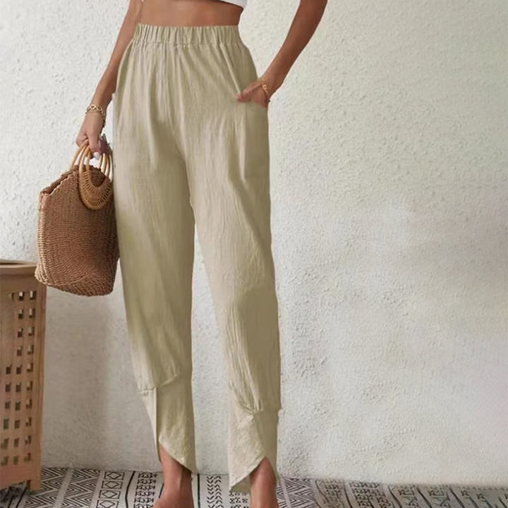 Essari - Pants with Frayed Hem