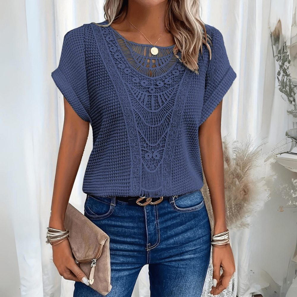 Clara – Bohemian Crochet Top