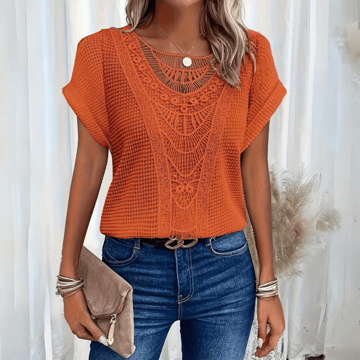 Clara – Bohemian Crochet Top