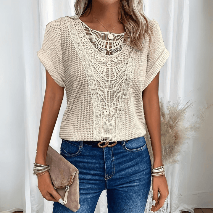 Clara – Bohemian Crochet Top