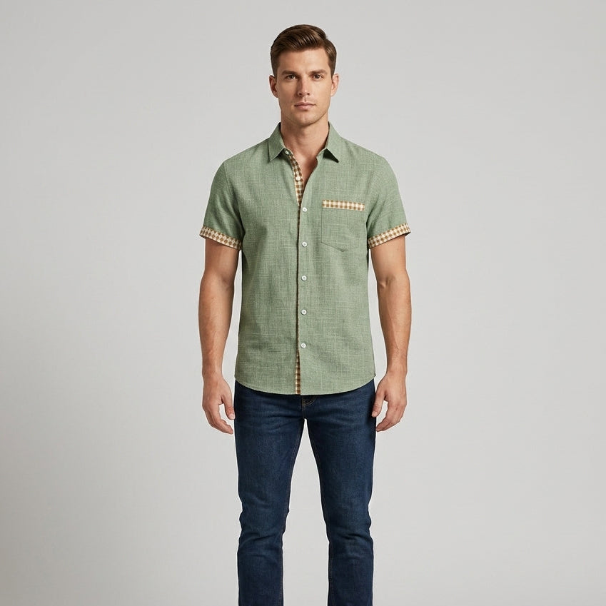 Coastal Cabana Linen Shirt