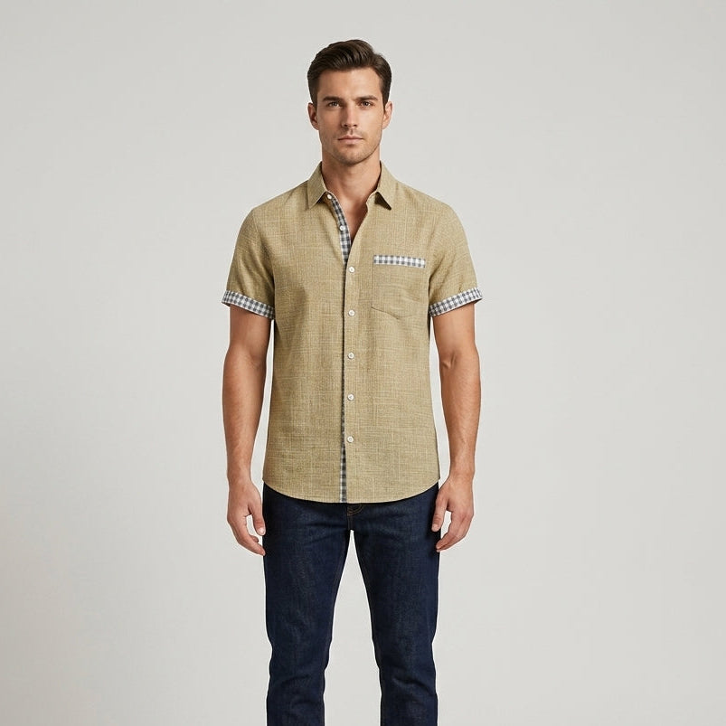 Coastal Cabana Linen Shirt