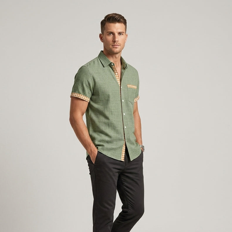 Coastal Cabana Linen Shirt